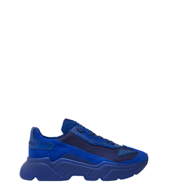 Giày Nam Dolce & Gabbana Daymaster Stretch Knit Fabric Blue 
