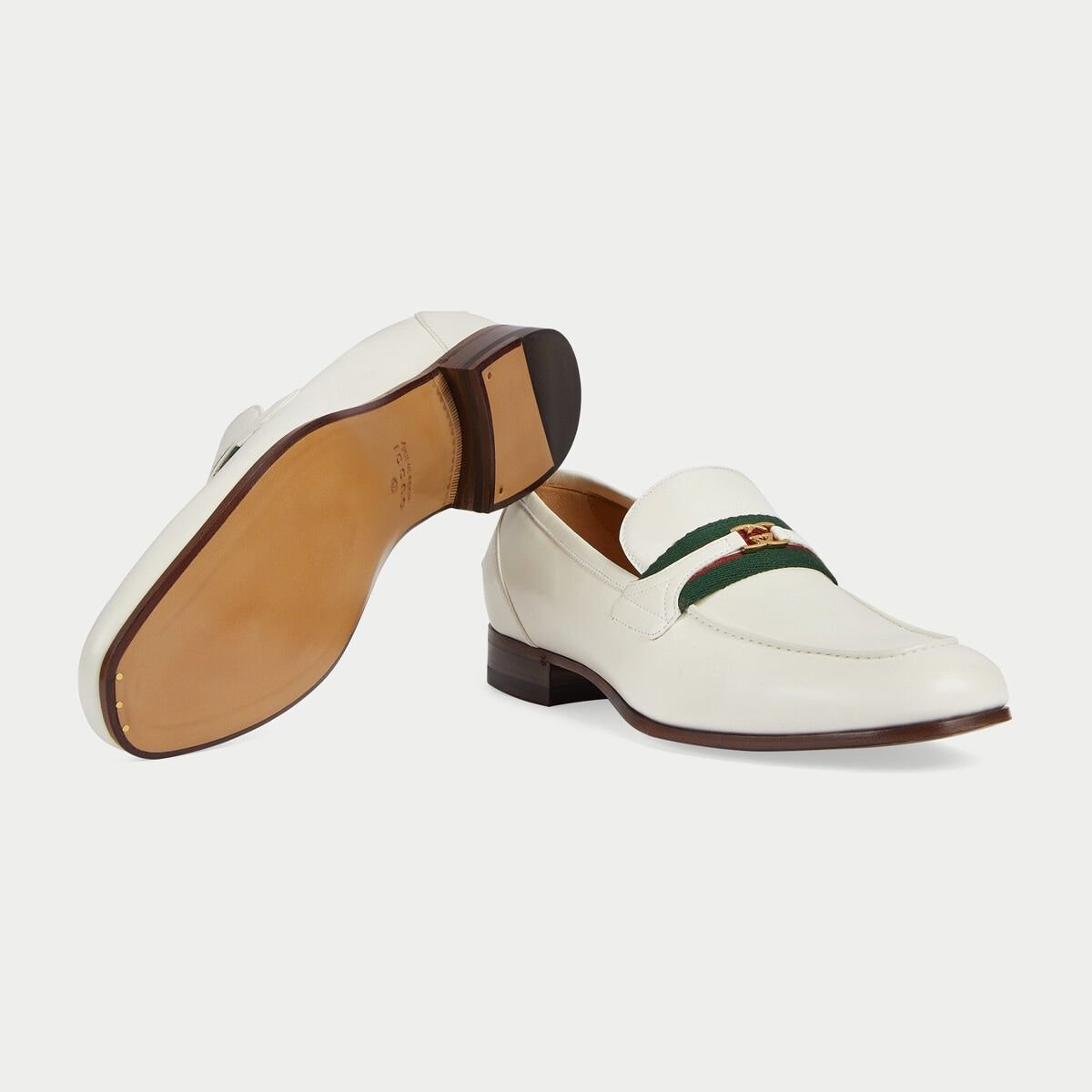 Giày Nam Gucci HA HA HA Loafer Interlocking 'White' 717028 Giày Nam Gucci HA HA HA Loafer Interlocking 'White' 717028