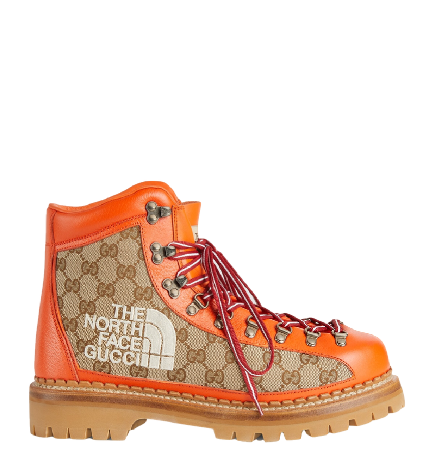  Giày Nam Gucci The North Face x Gucci Boot 'Beige Ebony' 