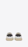  Giày Nam Saint Laurent Court Classic Sl/06 Embroidered In Leather 'Optic White' 
