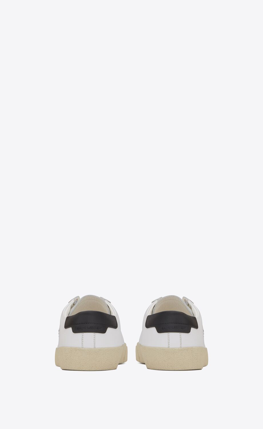  Giày Nam Saint Laurent Court Classic Sl/06 Embroidered In Leather 'Optic White' 