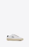 Giày Nam Saint Laurent Court Classic Sl/06 Embroidered In Leather 'Optic White' 