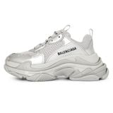  Giày Nữ Balenciaga Triple S Trainer Sneakers 'Silver' 