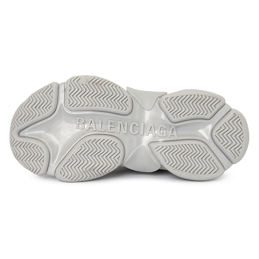  Giày Nữ Balenciaga Triple S Trainer Sneakers 'Silver' 