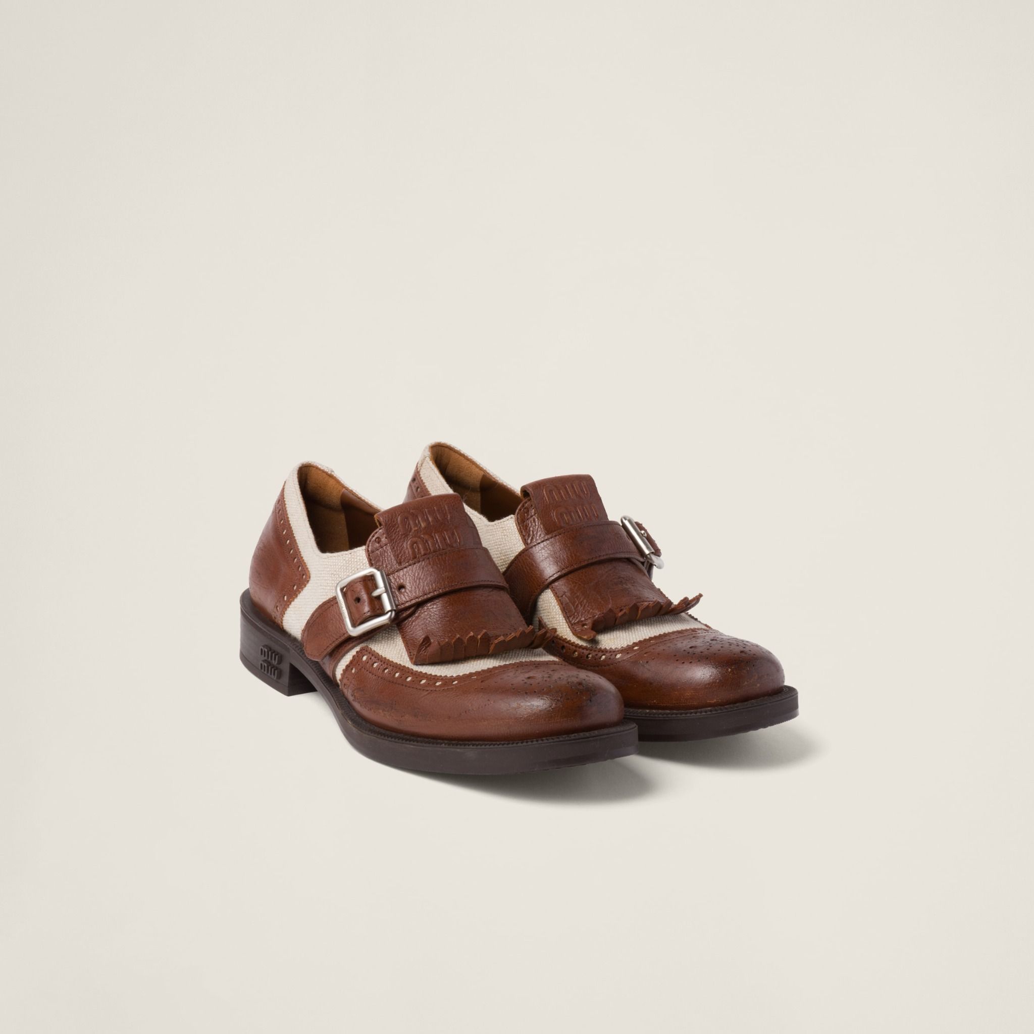 Miu Miu Church's Monk Strap Shoes Miu Miu Church display picture 1