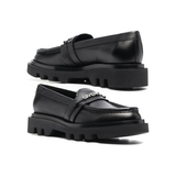  Giày Nữ Givenchy Elba Loafers In Leather 'Black' 