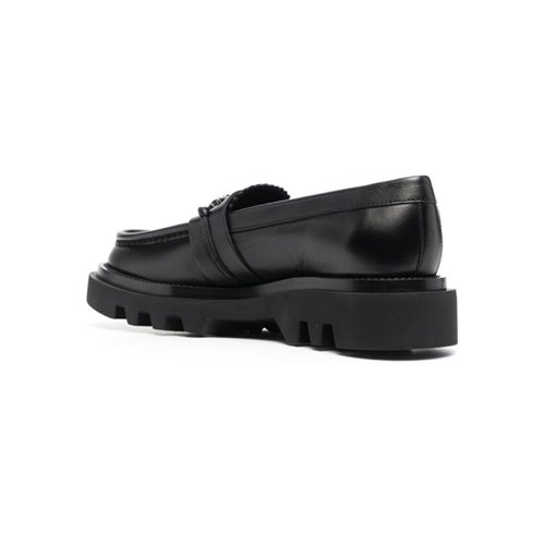 Giày Nữ Givenchy Elba Loafers In Leather 'Black' 