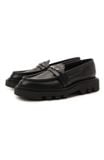  Giày Nữ Givenchy Elba Loafers In Leather 'Black' 