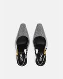  Giày Nữ Versace Crystal Medusa '95 Pumps 'Silver' 