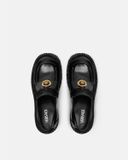  Giày Nữ Versace Vagabond Platform Loafers 'Black' 