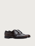  Giày Nam Salvatore Ferragamo Gancini Derby 'Brown' 