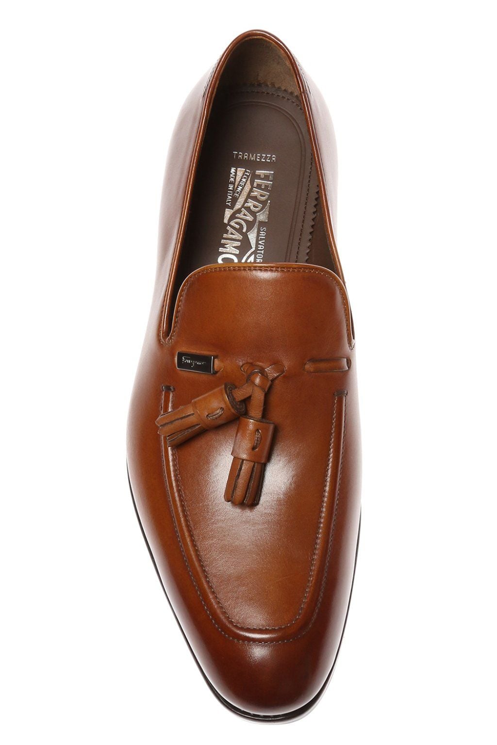  Giày Salvatore Ferragamo Nam Loafers With Tassels 'Amber' 