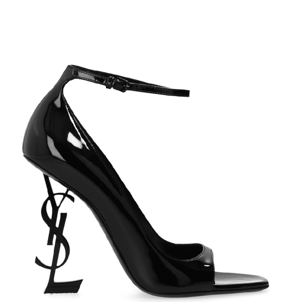  Giày Nữ Saint Laurent Opyum Heeled Sandals 'Black' 