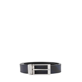  Thắt Lưng Nam Burberry Reversible London Check and Leather Belt 'Navy Blue' 