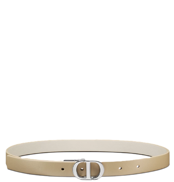  Thắt Lưng Nữ Dior 30 Montaigne Reversible Belt 'Latte' 