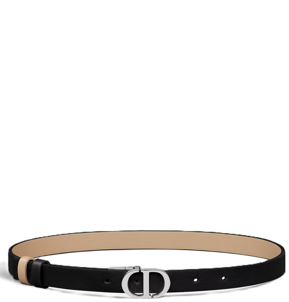  Thắt Lưng Nữ Dior 30 Montaigne Reversible Belt 'Black' 