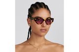  Kính Nữ Dior Diorsignature B7I Tortoiseshell-Effect Butterfly Sunglasses 'Brown' 