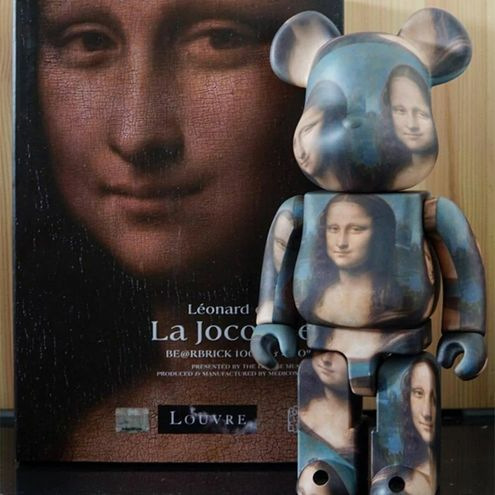 【ベアブリック】 Mona Lisa 1000% Bearbrick Andy Warhol 