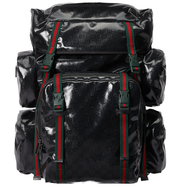  Balo Nam Gucci GG Crystal Backpack 'Black' 