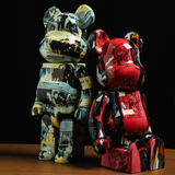  Mô Hình Bearbrick Andy Warhol x JEAN-MICHEL BASQUIAT #1 