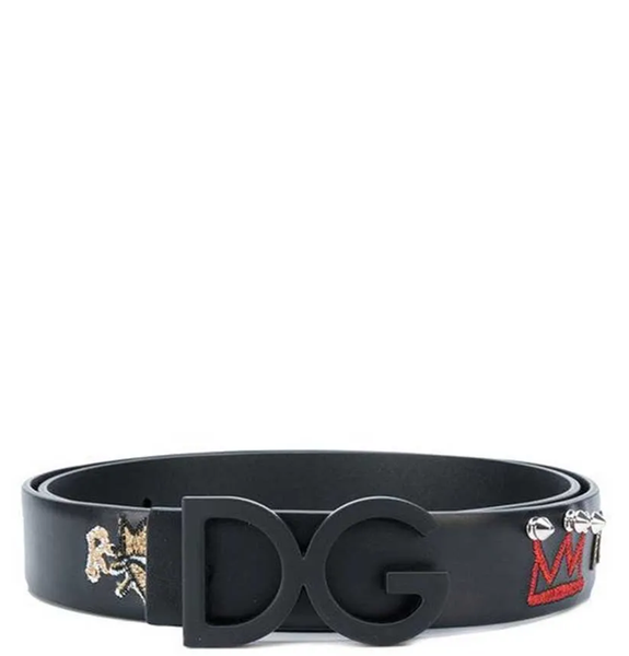  Thắt Lưng Nam Dolce & Gabbana D&G 'Black' 