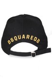  Mũ Nam Dsquared2 Rally Icon Baseball Cap 'Black' 