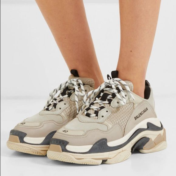 Balenciaga triple s vanille best sale