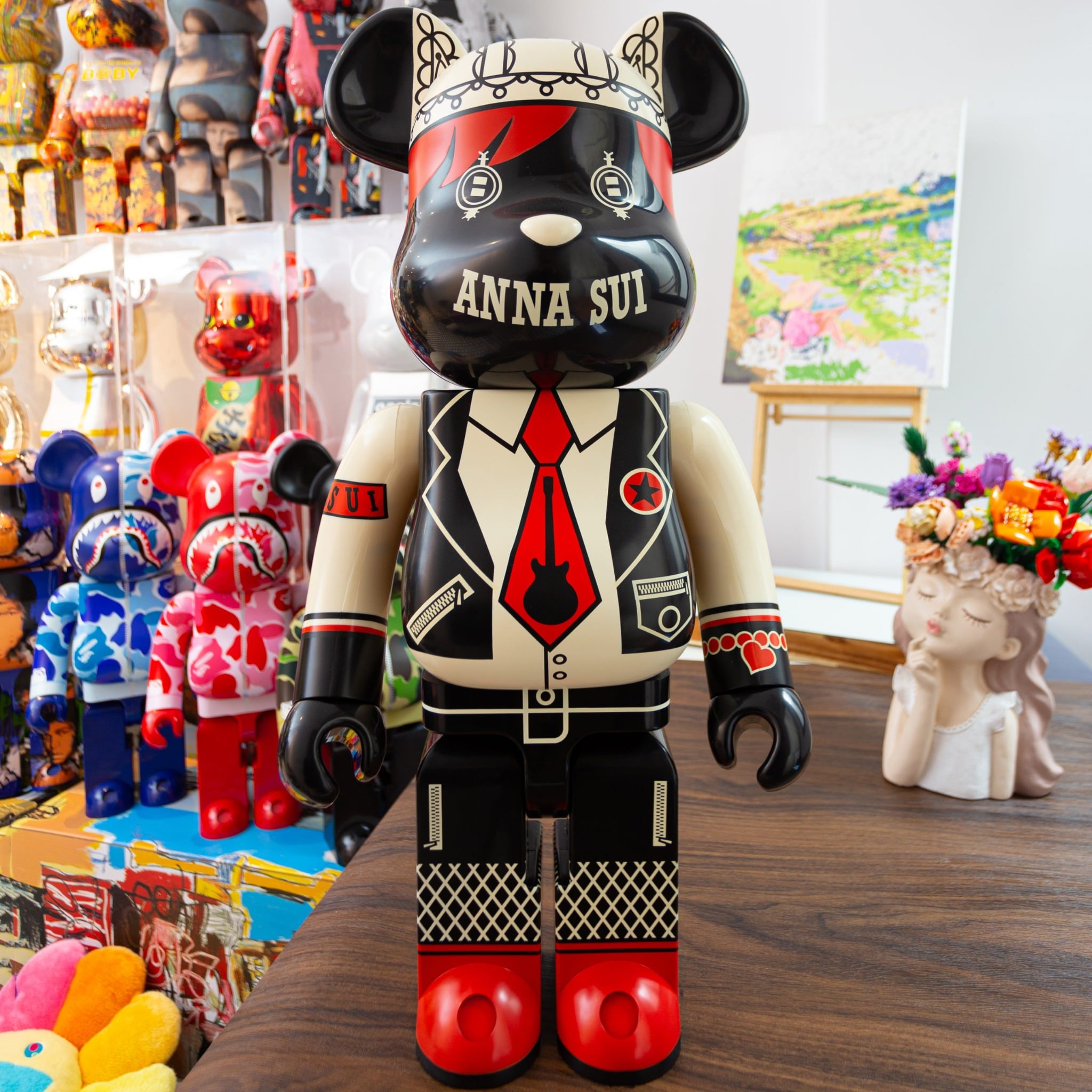 ベアブリック ANNA SUI アナスイ 400% 伊勢丹限定 ベアブリック ANNA SUI アナスイ 400% 伊勢丹限定