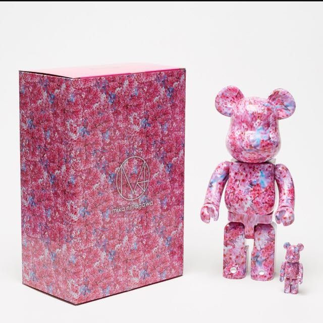 MEDICOM TOY - mika ninagawa bearbrick 桜100,400% 未開封 MEDICOM TOY - mika ninagawa bearbrick 桜100,400% 未開封 BE