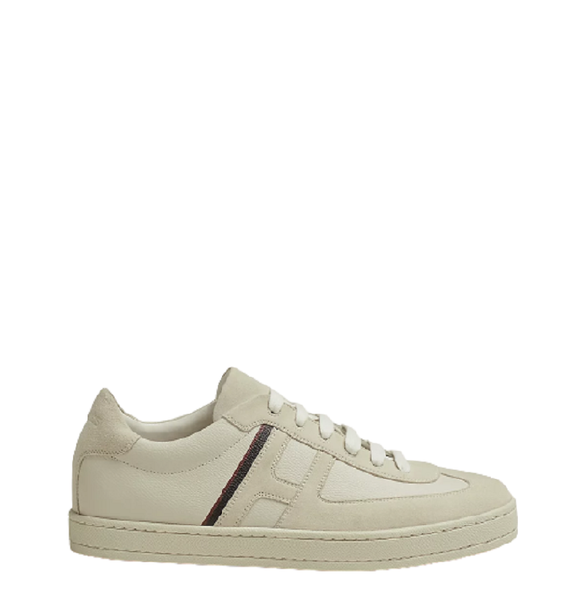  Giày Nam Hermes Boomerang Sneaker Beige Glaise 