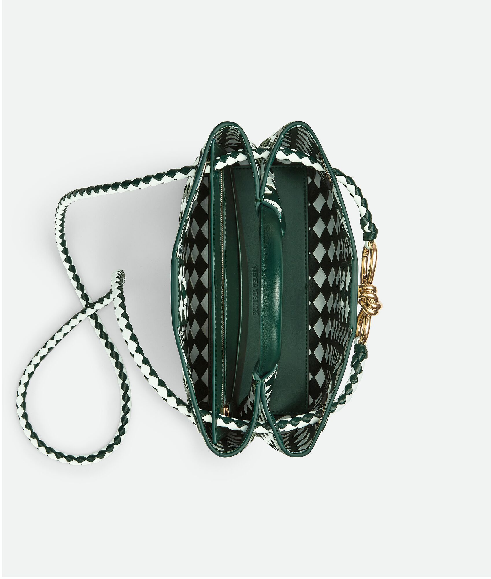  Túi Nữ Bottega Veneta Small Andiamo 'Emerald Green Glacier' 