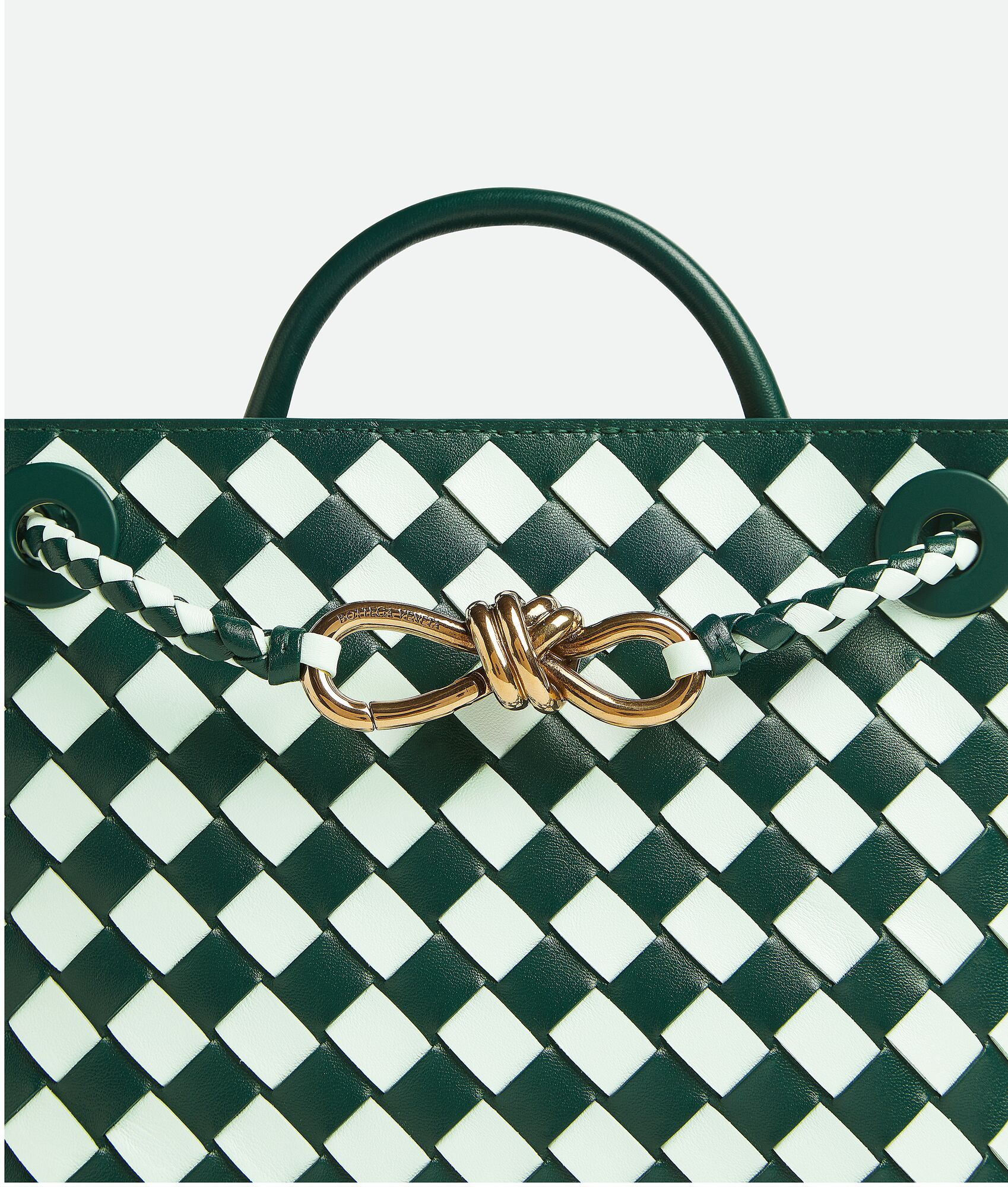  Túi Nữ Bottega Veneta Small Andiamo 'Emerald Green Glacier' 