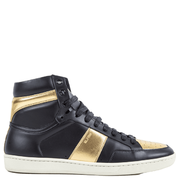  Giày Saint Laurent Sl10h High Top 'Black Gold' 