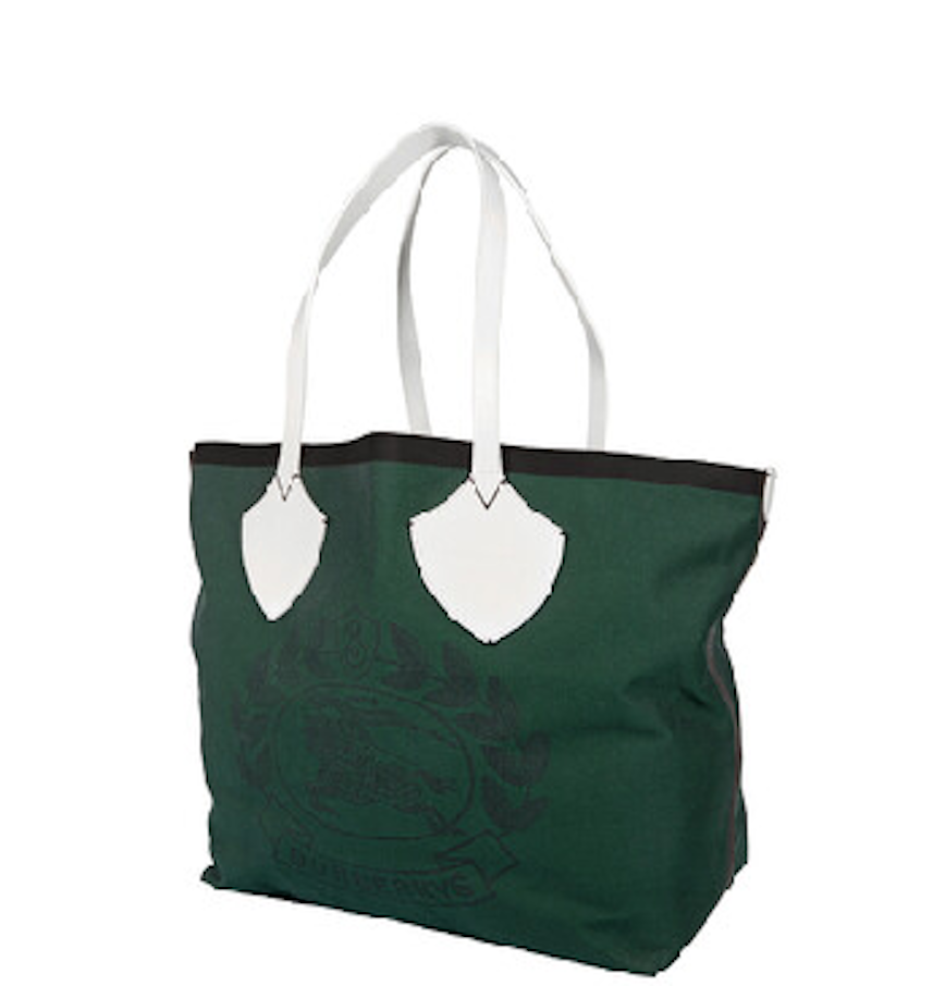  Túi Nữ Burberry Dark Racing The Giant Tote Bag 'Green' 