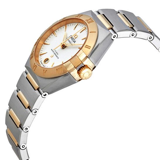  Đồng Hồ OMEGA Constellation Manhattan Automatic Chronometer Silver Dial 