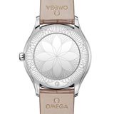  Đồng Hồ OMEGA De Ville Tresor Quartz Diamond White Mother of Pearl Dial 