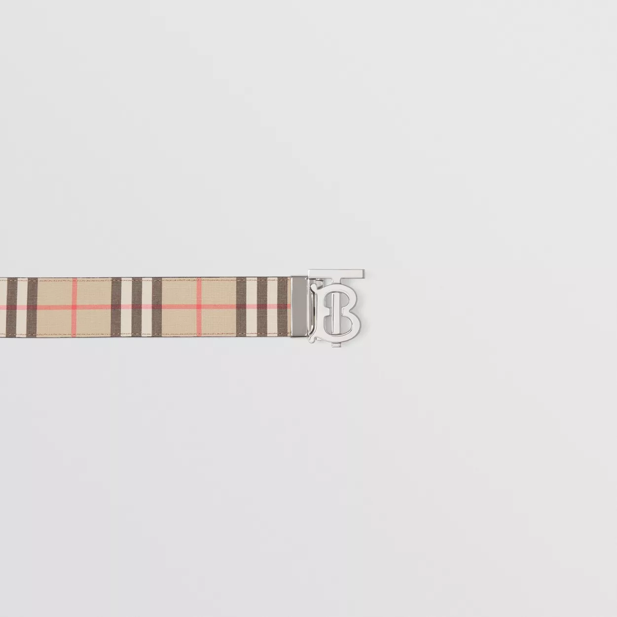  Thắt Lưng Nam Burberry Reversible Monogram Motif 'Archive Beige' 