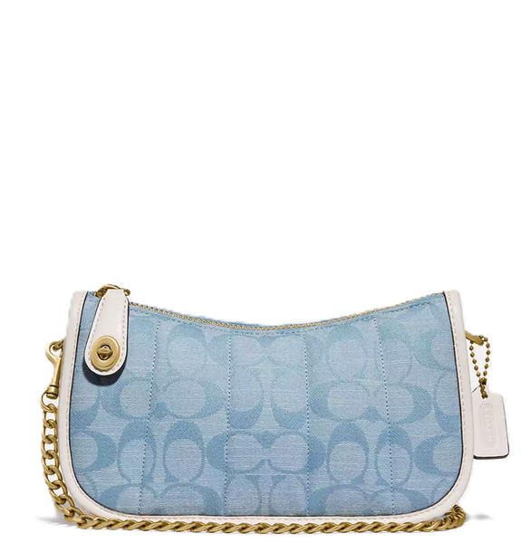  Túi Nữ Coach Swinger 20 In Signature Chambray 'Blue' 