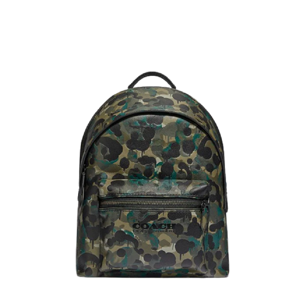  Túi Coach Nam Charter Backpack 'Camo' 