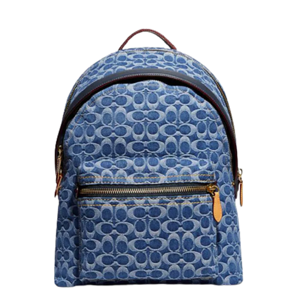  Túi Coach Nam Charter Backpack 'Blue Denim' 