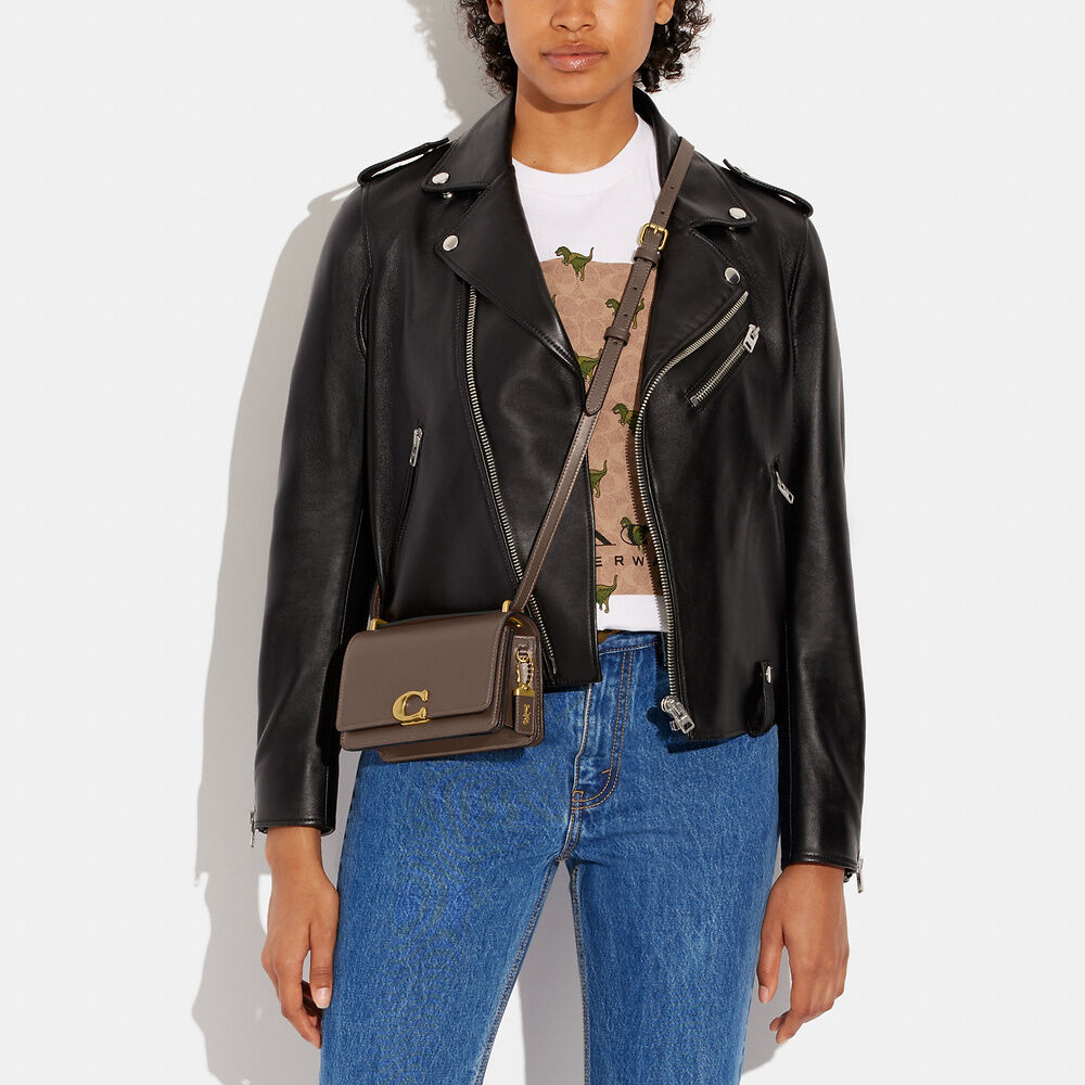  Túi Nữ Coach Shoulder 'Brown' 