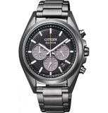  Đồng Hồ Nam CITIZEN Eco-Drive Chronograph Dial Watch 'Black' 