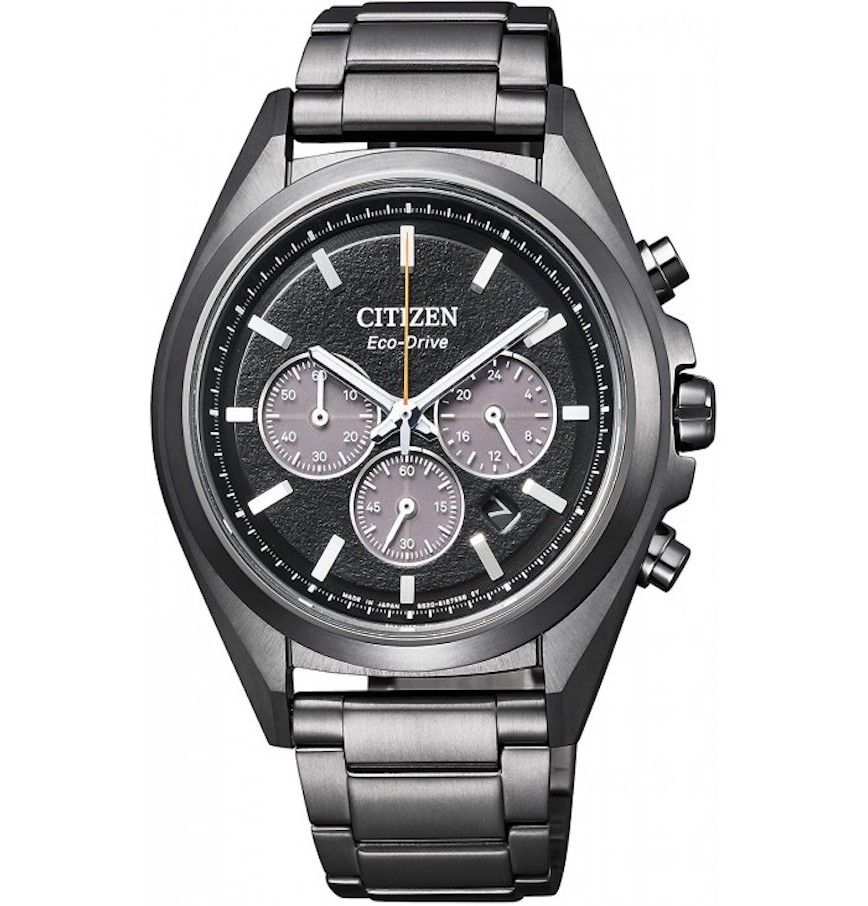  Đồng Hồ Nam CITIZEN Eco-Drive Chronograph Dial Watch 'Black' 