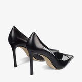  Giày Nữ Jimmy Choo Cass 95 Patent Leather Courts 'Black' 