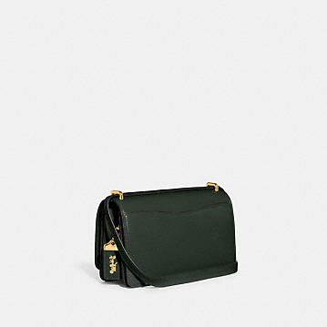 Túi Nữ Coach Shoulder 'Green' 
