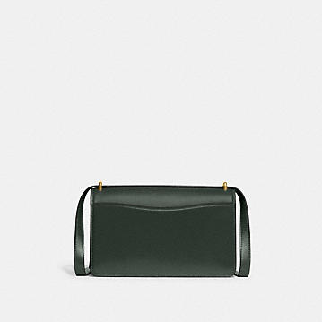  Túi Nữ Coach Shoulder 'Green' 