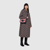 Túi Nữ Gucci Horsebit 1955 Small 'Pink Corduroy' ‎ 