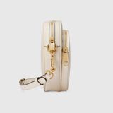 Túi Nữ Gucci Interlocking G Mini Heart Shoulder Bag 'White' 