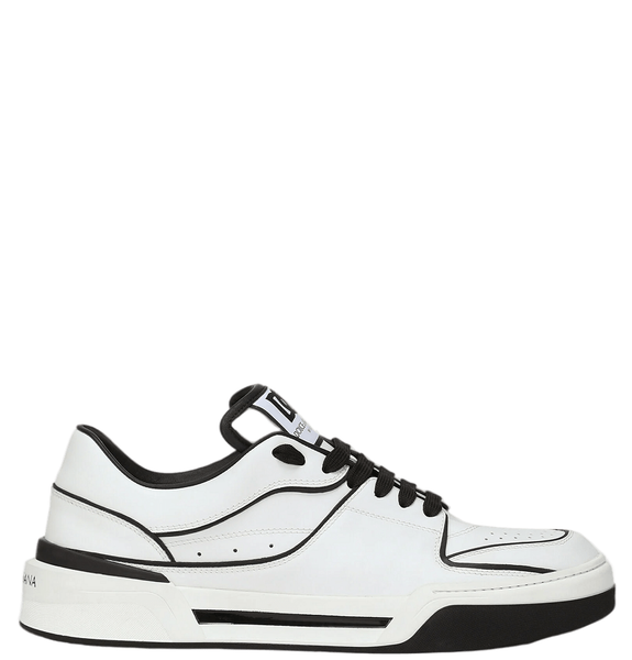  Giày Nam Dolce & Gabanna Calfskin Nappa 'Black White' 