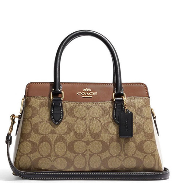  Túi Nữ Coach Mini Darcie Carryall Colorblock 'Brown' 